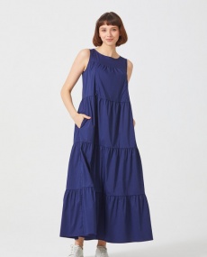 Платье Dr048.2 т.синий